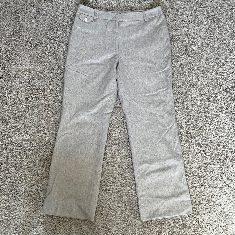 Ann Taylor high rise wool trousers